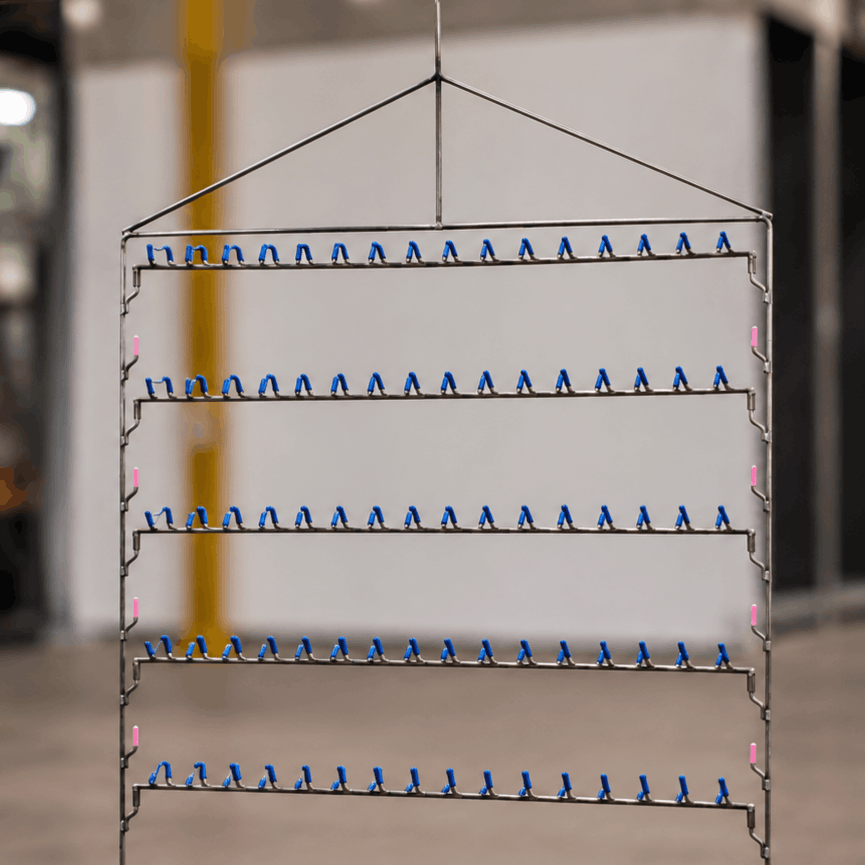 EPSI modular racking frame with Diamond XBar