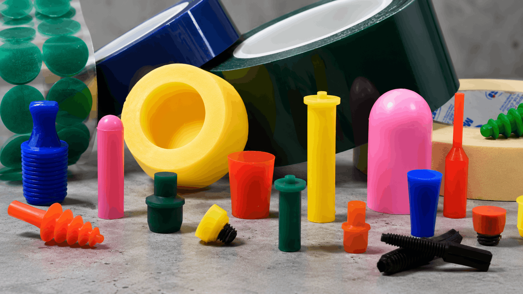 EPSI industrial masking caps, plugs, tapes, and masking products